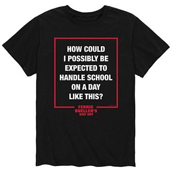 Men's Ferris Buellers Day Off Tee