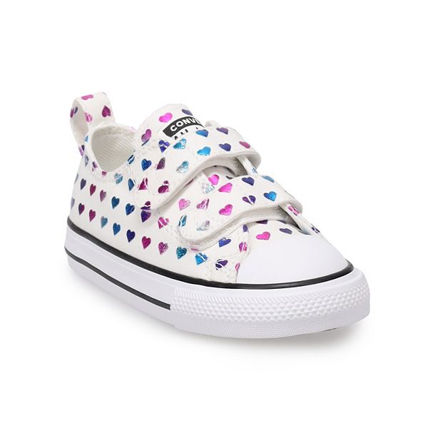 Converse Baby/Toddler Girls' Hearts Low Top Sneakers