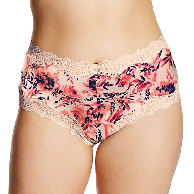 Maidenform Women's Cheeky Scalloped Lace Hipster Panty : :  Clothing, Shoes & Accessories