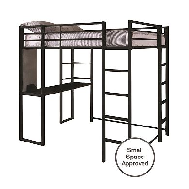 Atwater Living Alix Full Loft Bed & Desk