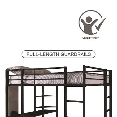 Atwater Living Alix Full Loft Bed & Desk