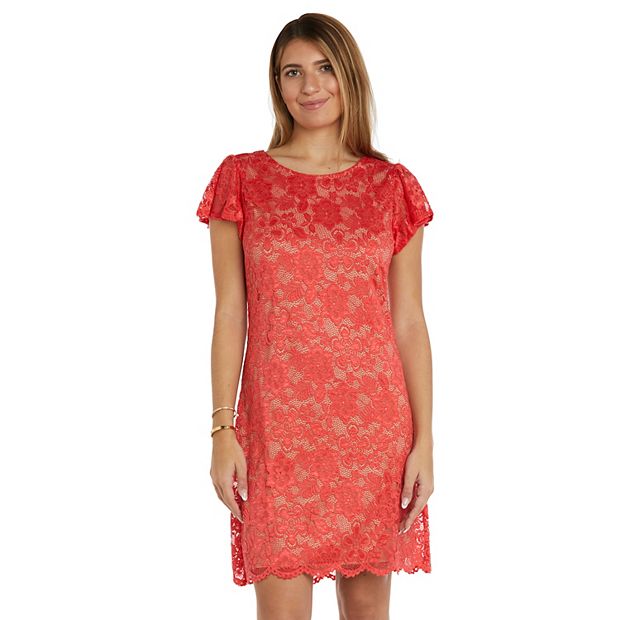 Women s Kaktus Short Sleeve Lace Dress