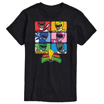 Men's Power Rangers Characters Tee