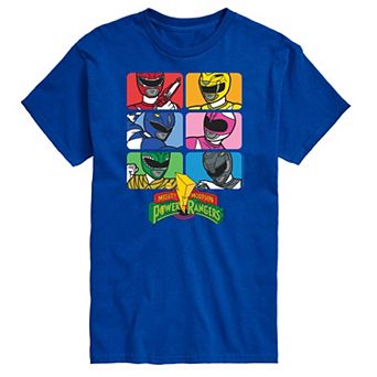 Men's Power Rangers Characters Tee