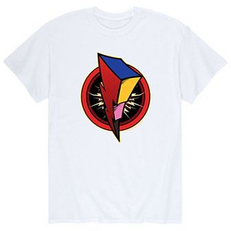 Men's Power Rangers Bolt Logo Tee
