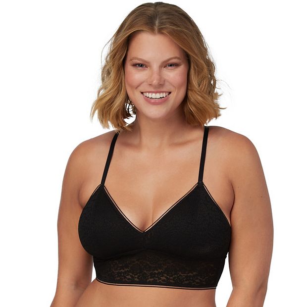 Maidenform Womens Pure Comfort Lace Bralette : : Clothing, Shoes &  Accessories