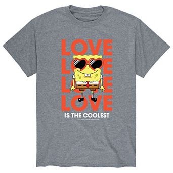 Men's SpongeBob Love Is The Coolest Tee