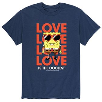 Men's SpongeBob Love Is The Coolest Tee