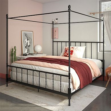 Atwater Living Krissy Spindle Canopy Full Bed