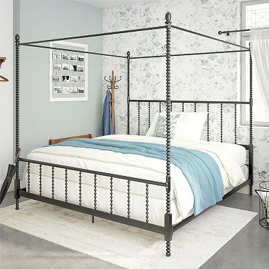 Atwater Living Krissy Spindle Canopy Full Bed