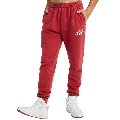 Fleece Jogger Mens Red Champion Joggers Men's Champion® Vintage