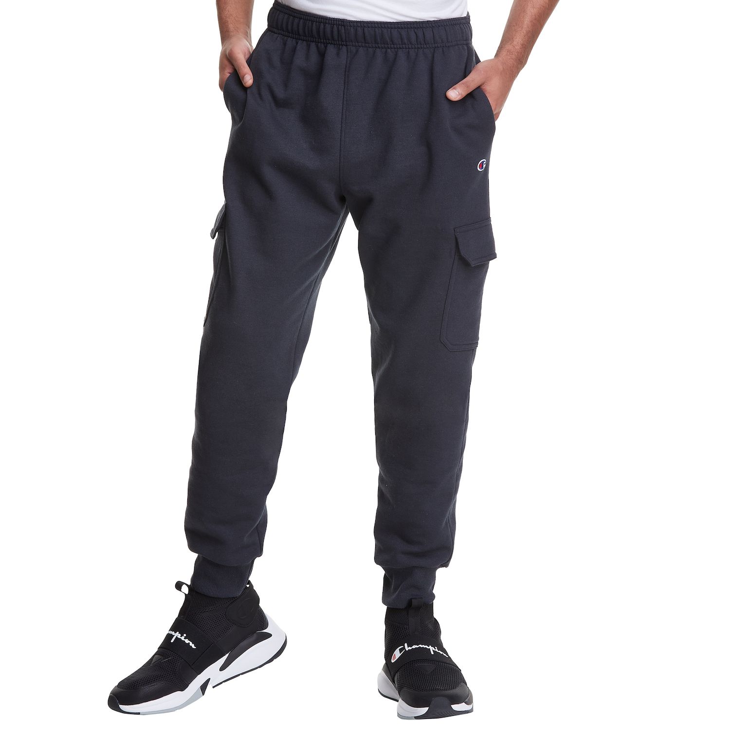 cargo fleece joggers