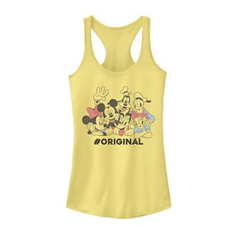 Juniors' Disney Mickey Mouse & Friends # Original Portrait Racerback Graphic Tank Top