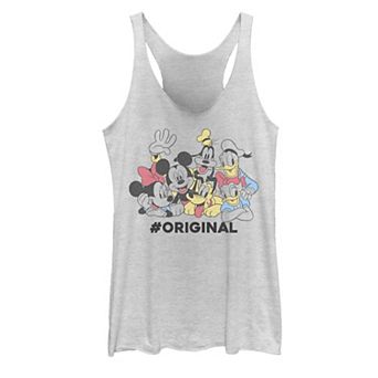 Disney's Mickey Mouse & Friends #Original Groupshot Juniors' Racerback Tank Top