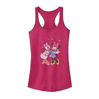 Disney's Mickey And Friends Minnie Mouse & Daisy Duck Juniors' Racerback Tank Top
