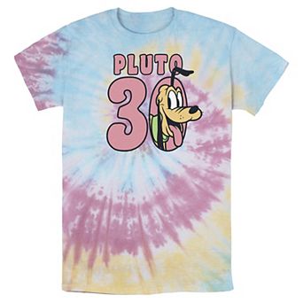 Men's Disney Mickey And Friends Pluto 30 Portrait Bomabrd Wash Tee