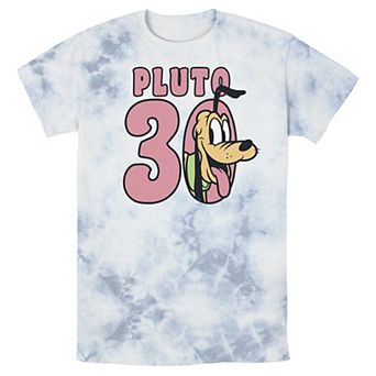Men's Disney Mickey And Friends Pluto 30 Portrait Bomabrd Wash Tee