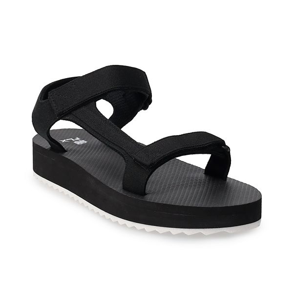 Kohls womens hot sale black sandals