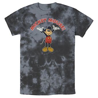Men's Disney Mickey And Friends Mickey Retro Bomabrd Wash Tee
