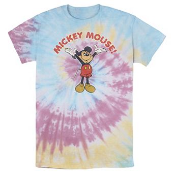 Men's Disney Mickey And Friends Mickey Retro Bomabrd Wash Tee