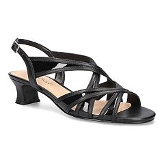 Kohls black best sale strappy heels