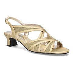 Kohls hot sale gold heels