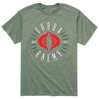 Men's GI Joe Cobra Enemy Badge Tee