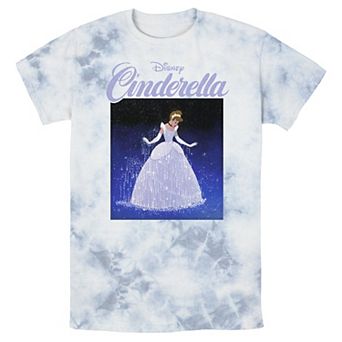 Men's Disney Cinderella 70th Anniversary Cinderella Dress Poster Bomabrd Wash Tee