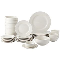 Misty Leaves 12-piece Dinnerware Set, Service for 4