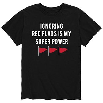 Men's Ignoring Red Flags Tee