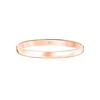 Love Always 10k Gold 2 mm Wedding Band