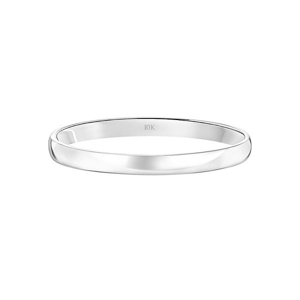 Love Always 10k Gold 2 mm Wedding Band