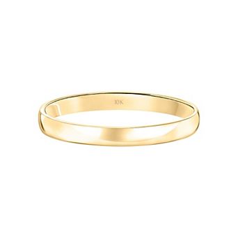 Love Always 10k Gold 3 mm Wedding Band