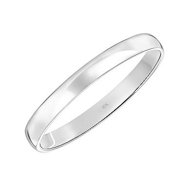 Love Always 10k Gold 3 mm Wedding Band