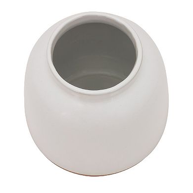Everyday Decor Short Two Tone Vase Table Decor