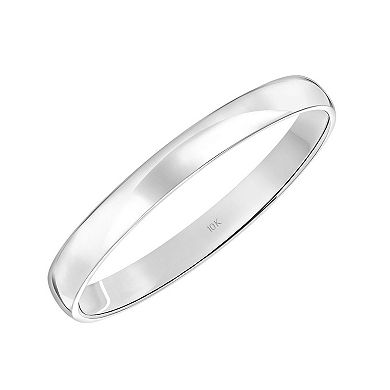 Love Always 10k Gold 3 mm Men's Wedding Band