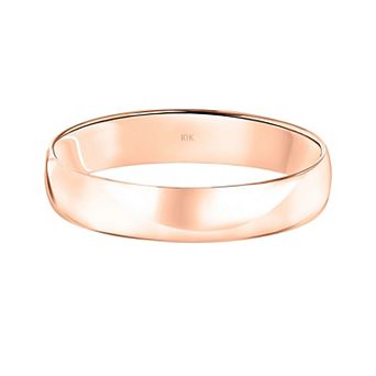 Love Always 10k Gold 4 mm Wedding Band