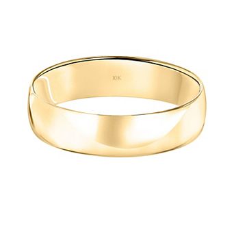 Love Always 10k Gold 5 mm Men's Wedding Band