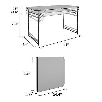 COSCO 4-ft. Portable Folding Table