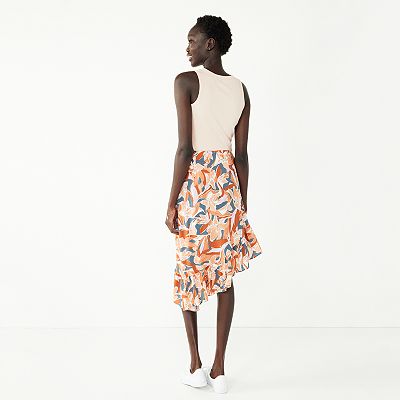 スカート Nine Minutes Asymmetrical Midi Skirt In Viscose Blend Amazon.com: ZXIHZF Women's Asymmetrical Midi Skirt Soft