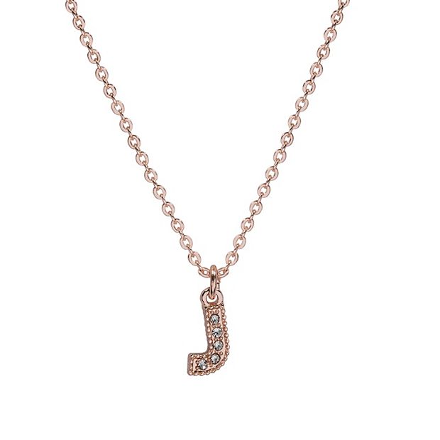 Kohls sale initial necklace