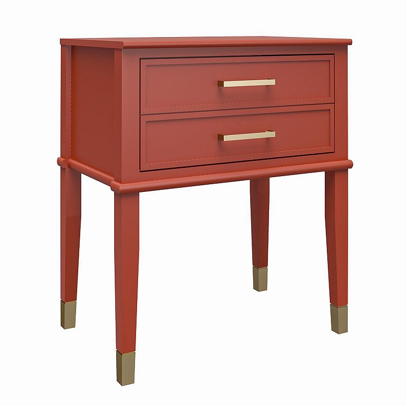 CosmoLiving by Cosmopolitan Westerleigh End Table, Red