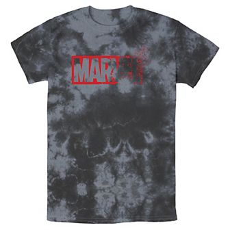 Men's Marvel Evaporating Logo Bomabrd Wash Tee