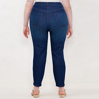 Plus Size LC Lauren Conrad High-Waist Skinny Jeans