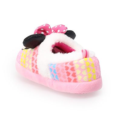 Disney's Minnie Mouse Toddler Girls' Slippers