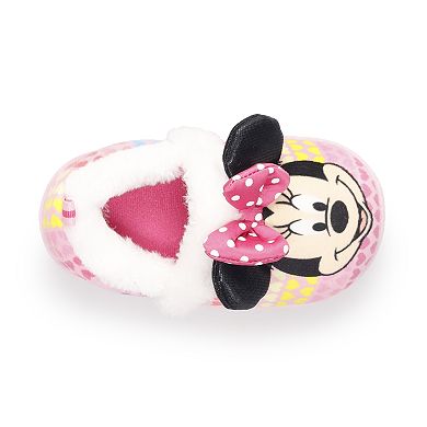 Disney's Minnie Mouse Toddler Girls' Slippers