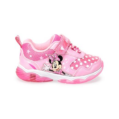 Disney's Minnie Mouse Toddler Girls' Light-Up Sneakers