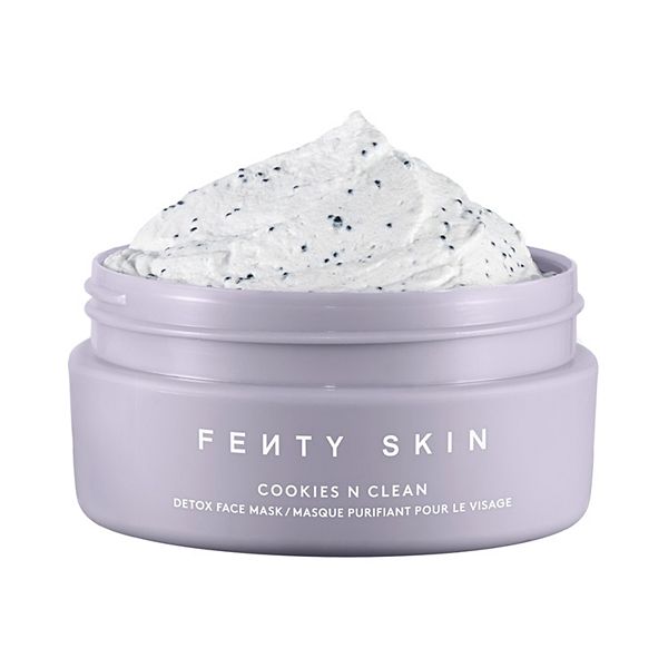 Fenty Skin Cookies N Clean Whipped Clay Pore Detox Face Mask with Salicylic Acid + Charcoal
