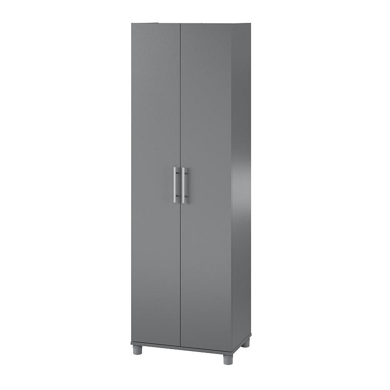 SystemBuild Evolution Camberly Utility Storage Cabinet, Grey