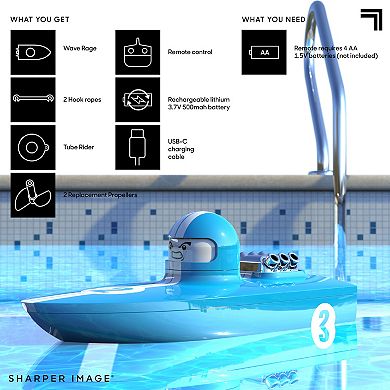 Sharper Image Toy Remote Control Wave Rage